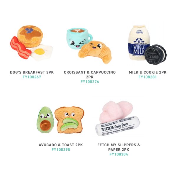 [mPets] FuzzYard Plush Toy for Pets NEW! [LOCAL SG DELIVERY] No Ratings