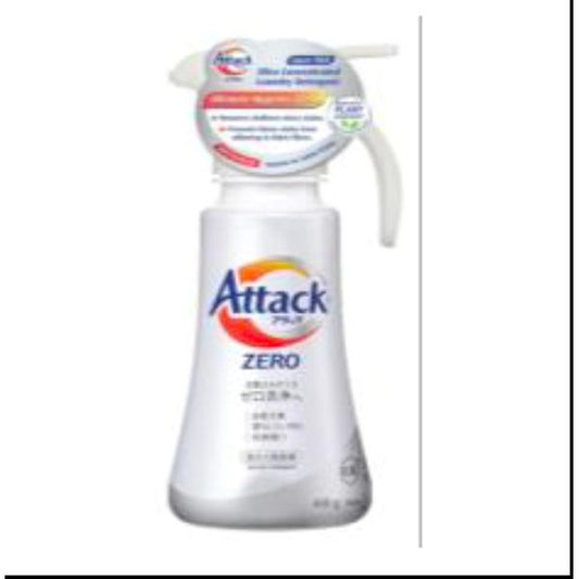 [mWash] Attack Zero Ultra Concentrated (Top-Load) Regular/Low Suds Trigger 400gm/ Refill 860gm [LOCAL SG DELIVERY]