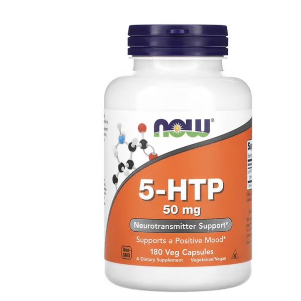 [mfoods] Now Foods, 5-HTP helps Improve Mood 5 HTP 50mg 180 caps [LOCAL SG DELIVERY]