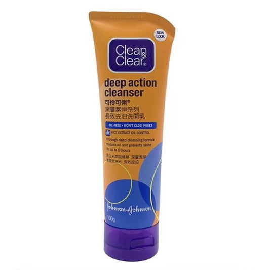 [Dermaceutica] Clean and Clear Deep Action Cleanser 100gm [LOCAL SG DELIVERY]