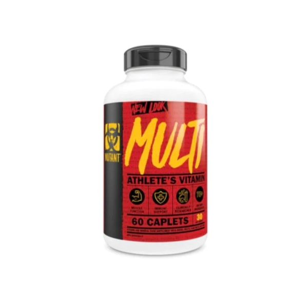 [mfoods] Mutant MULTI 60 Caplets | Supports healthy muscle function | High potency daily formula | Antioxidants [LOCAL SG DELIVERY]