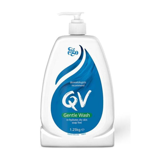 [Dermaceutica] Ego QV QV Gentle Wash (For Dry + Sensitive & Eczema-Prone Skin) 1.25kg [LOCAL SG DELIVERY]