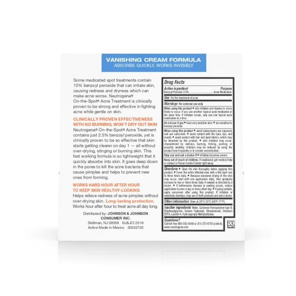 Neutrogena On-the-Spot Acne Treatment 21gm – view 2