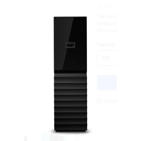 Western Digital Portable Hard Disk My Book 4TB/6TB/8TB/12TB/14TB/16TB/18TB/22TB (USB 3.2 Gen 1)