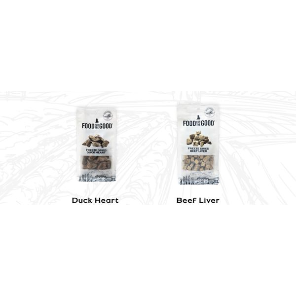 [mPets] Food For The Good Freeze Dried Treats for Cats and Dogs [LOCAL SG DELIVERY]