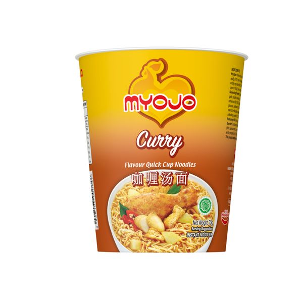 Myojo Tom Yam/Seafood/Chicken/Curry Flavour Quick Noodles 60gm – view 2