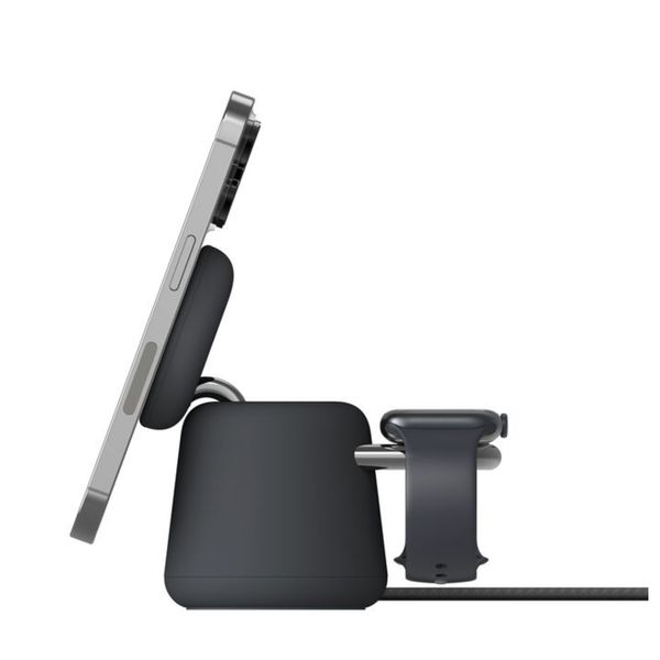 [mtech] Belkin 2-in-1 Wireless Charging Dock with Qi2 15W[LOCAL SG DELIVERY]