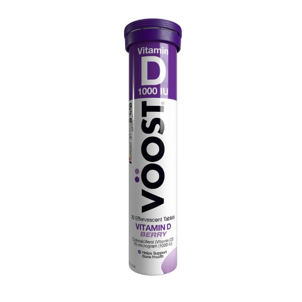 [mobileaid] Voost Vitamin D Effervescent Vitamin Supplement 20 Tabs to support bone health (20 tablets) [LOCAL SG DELIVERY]
