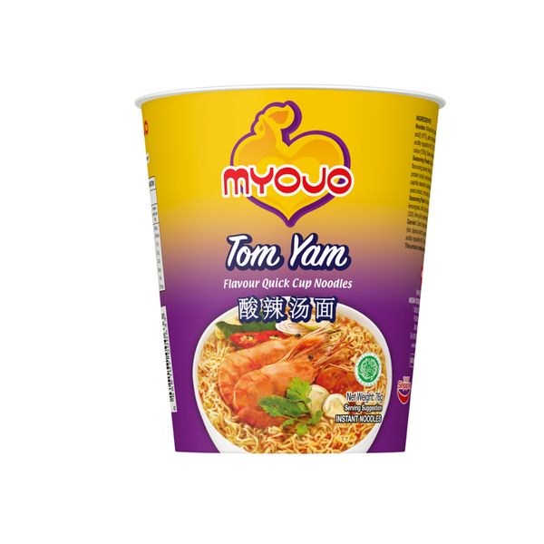 Myojo Tom Yam/Seafood/Chicken/Curry Flavour Quick Noodles 60gm – view 4