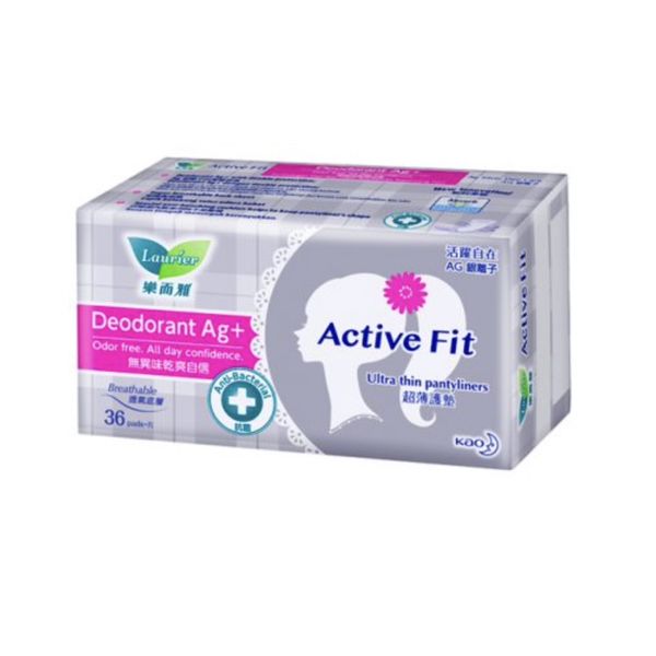 [mobileaid] Laurier Active Fit Deodorant Silver + 36's/Stay Long & Wide 40's [LOCAL SG DELIVERY]