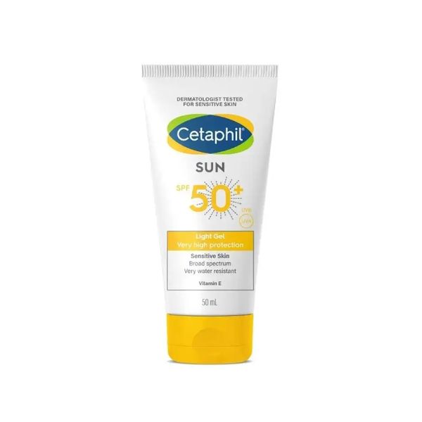 [Dermaceutica] Cetaphil Sun SPF 50+ Light Gel 50ml [For Sensitive Skin, Face & Body] [LOCAL SG DELIVERY]