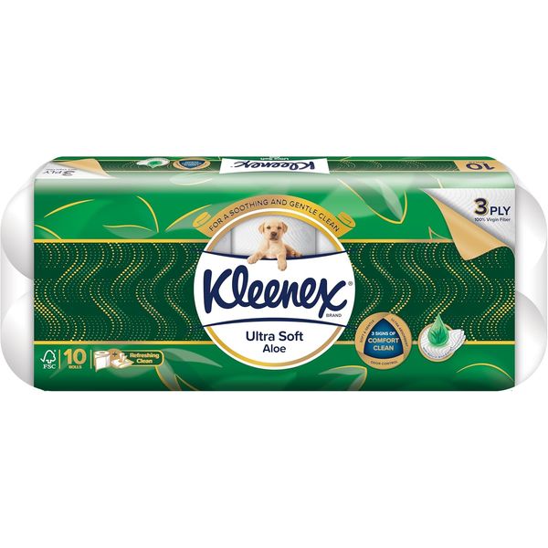 Kleenex Ultrasoft Bath Tissue - 3 Ply (10 Rolls) – view 2