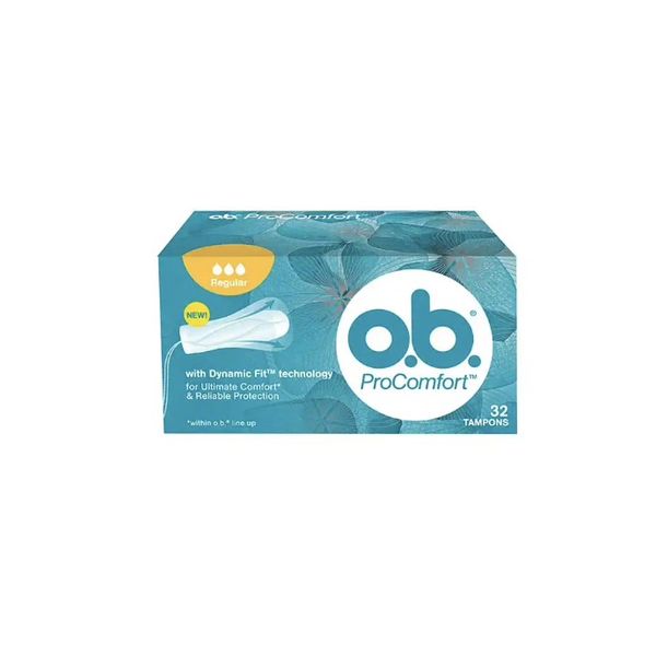 [mobileaid] Ob ProComfort Regular/Super 32's Tampons [LOCAL SG DELIVERY]