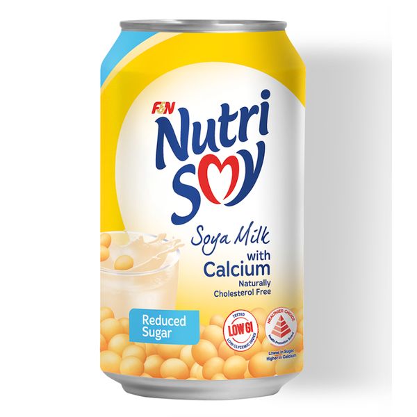 [mfoods] F&N NutriSoy Soya Milk 300ml x 24 cans [LOCAL SG DELIVERY]