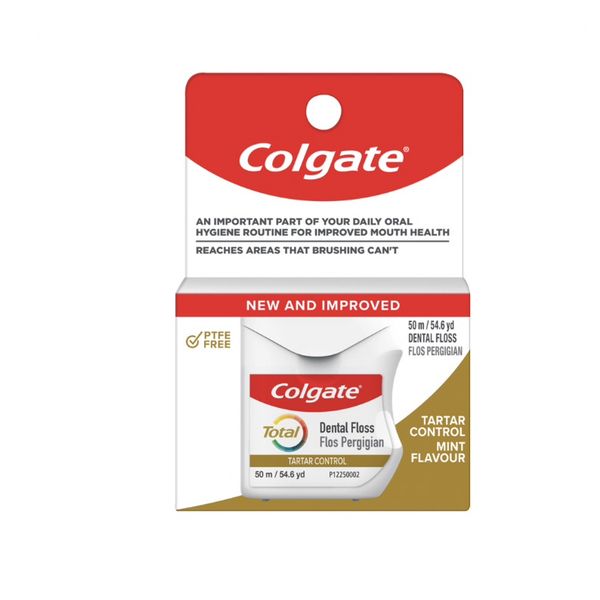 [mobileaid] Colgate Dental Floss w. Tartar Control 50m [LOCAL SG DELIVERY]