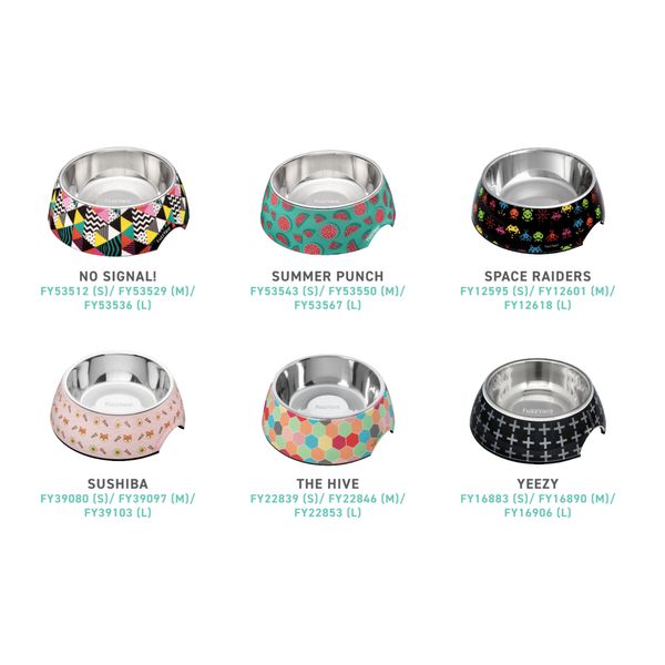 [mPets] FuzzYard Easy Feeder Bowl Small (S)/Medium (M)/Large (L) Easy Feeder Bowl [LOCAL SG DELIVERY]