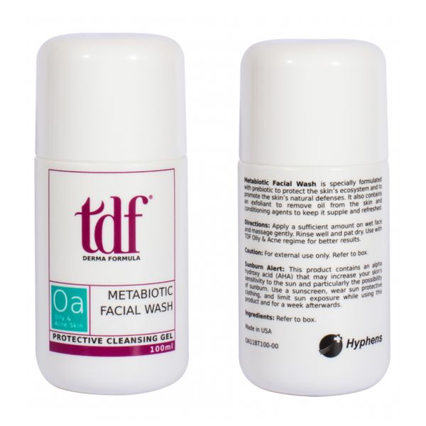 [Dermaceutica] TDF Metabiotic Facial Wash 100ml [LOCAL SG DELIVERY]