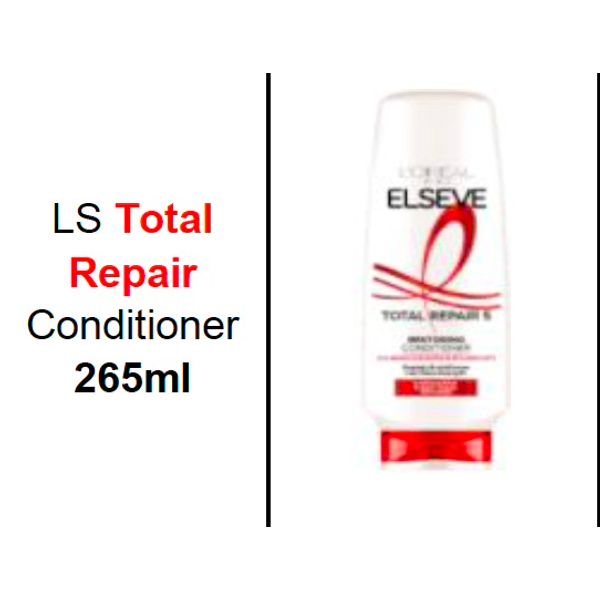 [mobileaid] Loreal Total Repair/Fall Repair 3x/Hyaluron Moisture/Ultra Nourishing/Hyaluron Pure Conditioner [LOCAL SG DELIVERY]