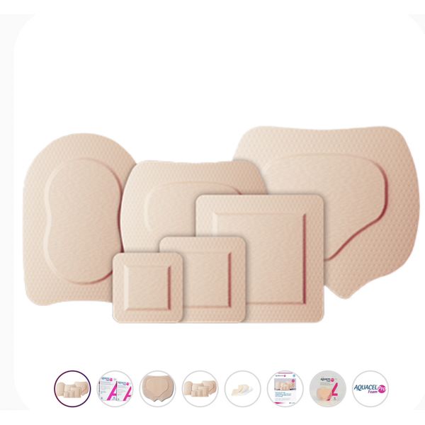 [mobileaid] Aqualcel Foam Pro Hydrofiber Dressing [LOCAL SG DELIVERY]