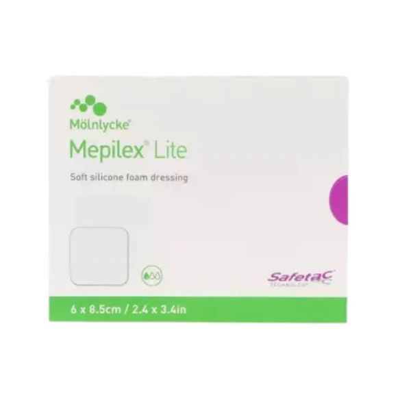 [mobileaid] M√∂lnlycke Mepilex Lite 6cm x 8.5cm/10cm x 10cm/15cm x 15cm 5's [LOCAL SG DELIVERY]