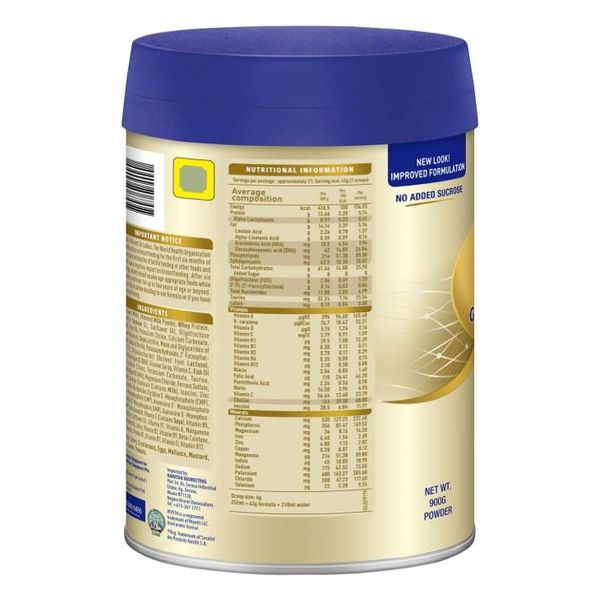 [mkids] Wyeth S-26 GOLD PROGRESS Stage 3 w 2'-FL 900g Singapore Formulation [LOCAL SG DELIVERY]