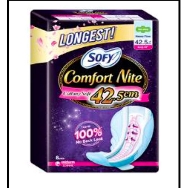 Sofy Comfort Nite Slim Wing 29cm 16's/35.5cm 16's/42.5cm 8's (Body Fit) – view 3