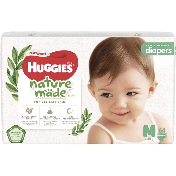 Huggies Platinum Naturemade Tape (NB/S/M/L/XL) – view 3
