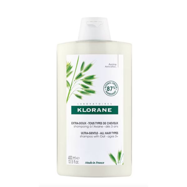 [Dermaceutica] Klorane Shampoo With Oat Milk 400ml [LOCAL SG DELIVERY]