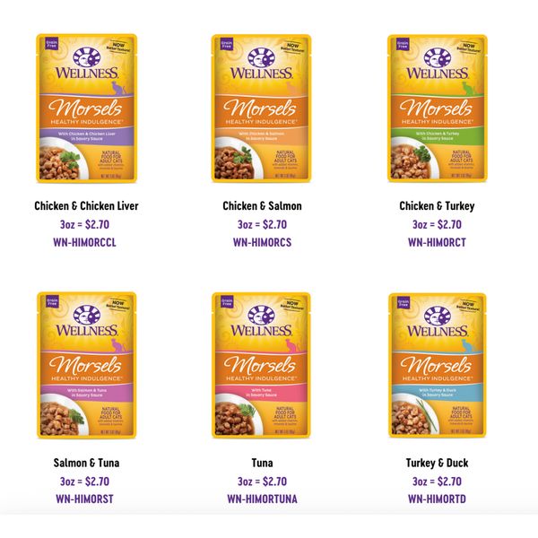 [mPets] Wellness Complete Health Wet Food Health Indulgence (Morsels/Gravies/Shreds) for Cats [LOCAL SG DELIVERY]