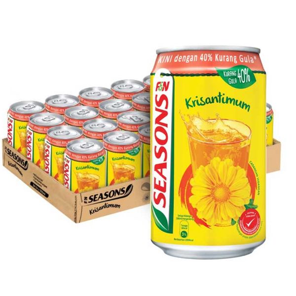 [mfoods] F&N Seasons White Chrysanthenum Tea 300ml x 24 cans [LOCAL SG DELIVERY]