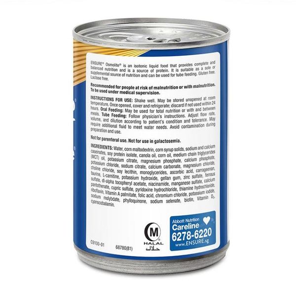 Abbott Ensure Osmolite 237ml x 24 unflavored – view 3