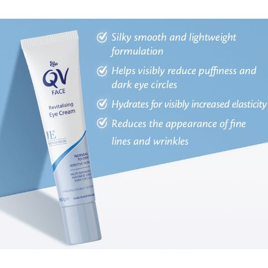 [Dermaceutica] Ego QV Face Revitalising Eye Cream 30g [LOCAL SG DELIVERY]