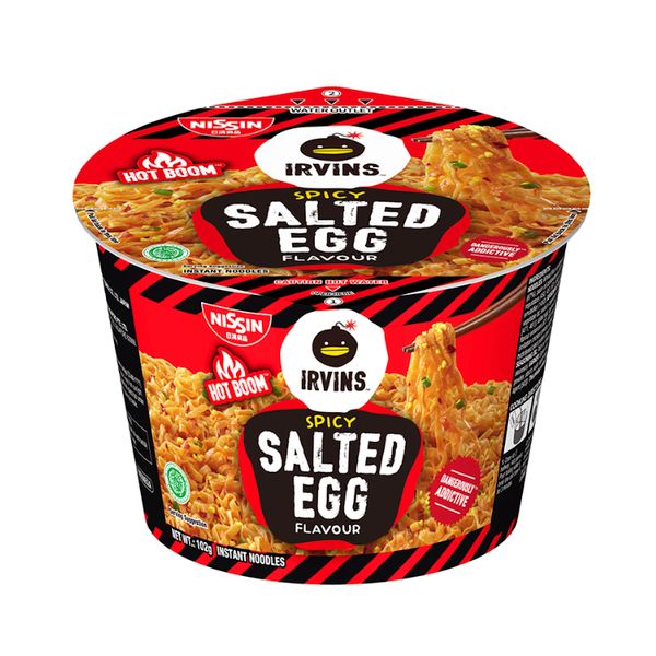 [mfoods] Irvins Salted Egg/Spicy Salted Egg/Mala Salted Egg Noodles 100g [LOCAL SG DELIVERY]