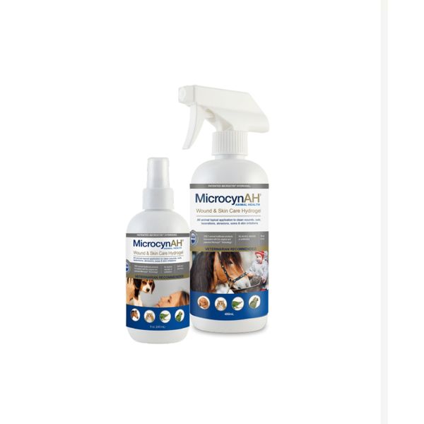[mPets] MicrocynAH Wound and Skin Care Hydrogel 8oz/16oz [LOCAL SG DELIVERY]