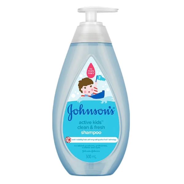 [mkids] Johnson's Active Kids Clean & Fresh Bath 500ml [LOCAL SG DELIVERY]