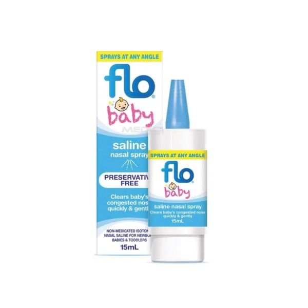 FLO Baby Nasal Drops OR Baby/Kids Nasal Spray 15ml