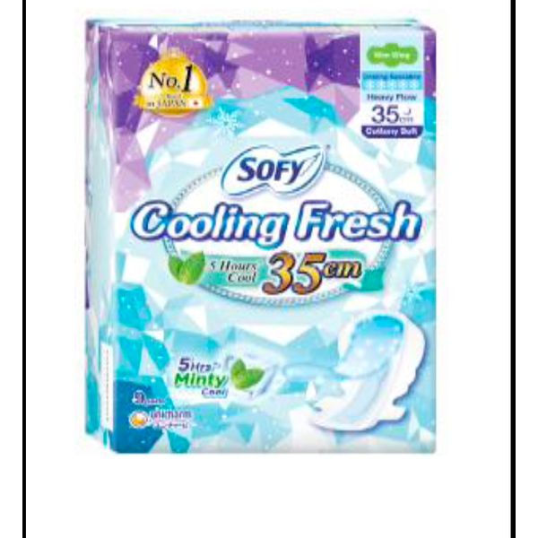 Sofy Cooling Fresh Day/Night Slim Wing Minty Cool/Cucumber 23cm/25cm/29cm/35cm – view 5