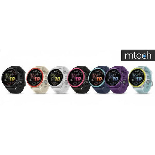 【mtech】Garmin GPS Running Smart Watch Forerunner 570 (42mm/47mm)【LOCAL WARRANTY】 - Black 42mm