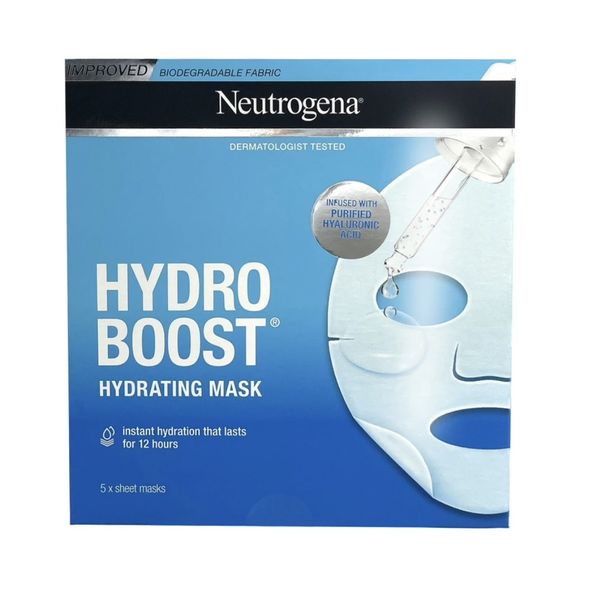 [Dermaceutica] Neutrogena Hydro Boost Hydrating Mask 5's [LOCAL SG DELIVERY]