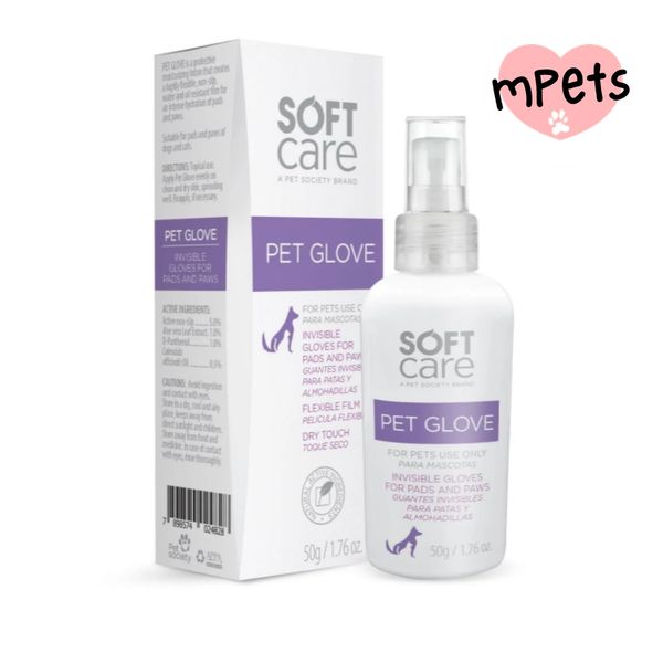 [mPets] HYDRA SOFT CARE PET GLOVE 50G   [LOCAL SG DELIVERY]