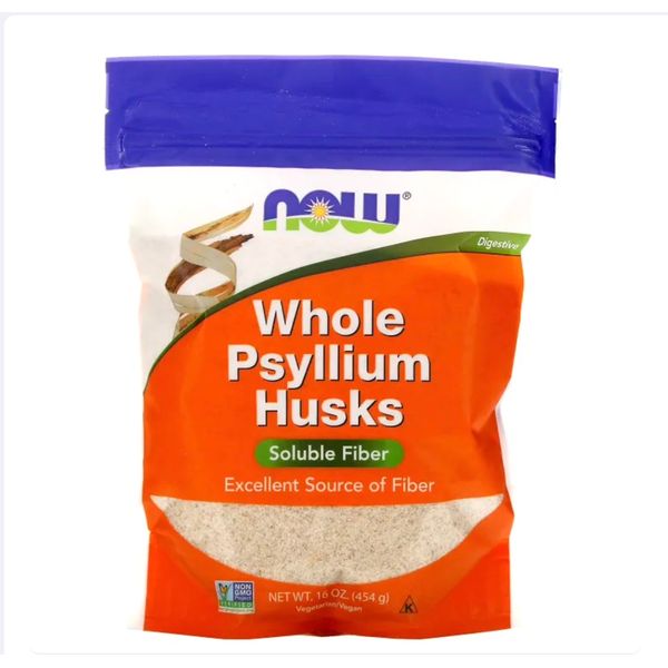 [mfoods] Now Foods | Whole Psyllium Husks| improve digestive | relieve occasional constipation 454g /680gm [LOCAL SG DELIVERY]