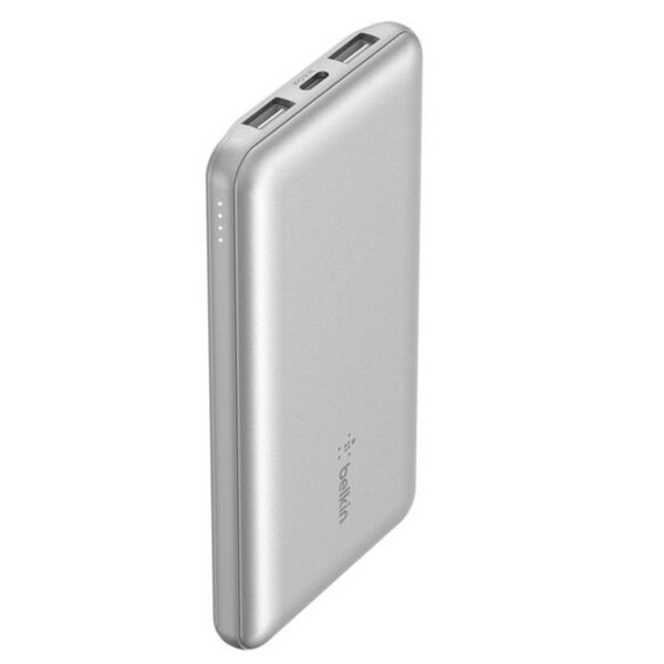 [mtech] Belkin  BELKIN BOOST UP CHARGE USB-C A POWER BANK 10K GREY/WHITE/GOLD/SILVER USB-C A [LOCAL WARRANTY]  - White