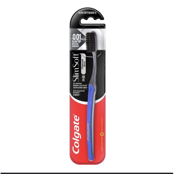 [mobileaid] Colgate Slim Soft Charcoal 1's/Charcoal Gold 1's/Essential Travel Kit (Charcoal 35gm + Slim Soft Toothbrush) [LOCAL SG DELIVERY]