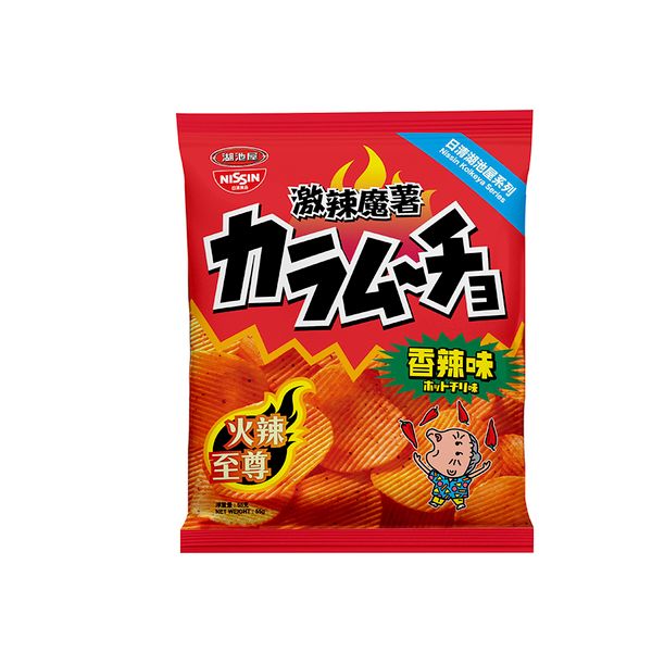 [mfoods] Nissin Tom Yam Seafood/Black Pepper Crab/Karamucho Hot Chilli Potato Chips [LOCAL SG DELIVERY]