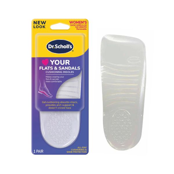 [mobileaid] Dr. Scholls Love Your FLATS & SANDALS 3/4 Length Insoles [LOCAL SG DELIVERY]