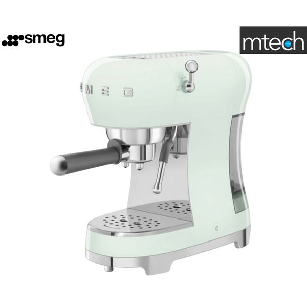 [mtech] Smeg ECF02UK Espresso Coffee Machine Pastel Green/White/Red/Cream/Pastel Blue/Black  [LOCAL WARRANTY]