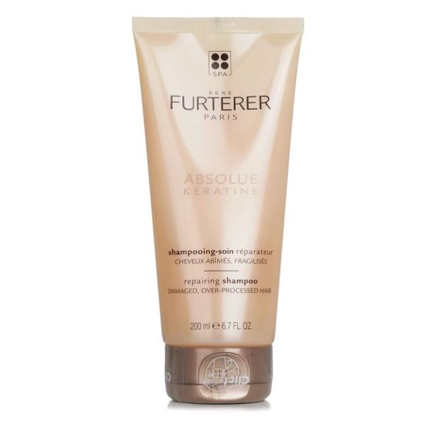 [Dermaceutica] Rene Furterer Absolue Keratine Repairing Shampoo (For Damaged & Over-Processed Hair) 200ml [LOCAL SG DELIVERY]