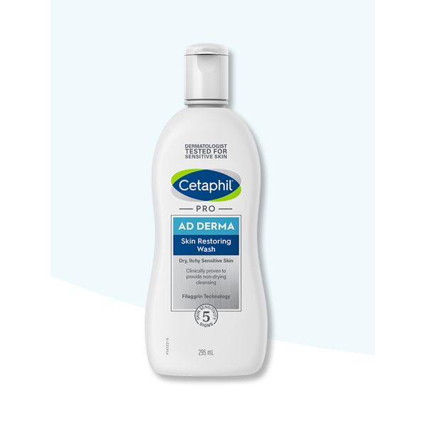 [Dermaceutica] Cetaphil Pro Ad Derma Skin Restoring Wash 295ml (For Eczema) [LOCAL SG DELIVERY]
