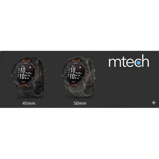 [mtech] Garmin Outdoor GPS Watches Instinct 3 Solar [LOCAL SG DELIVERY] - Black 50mm