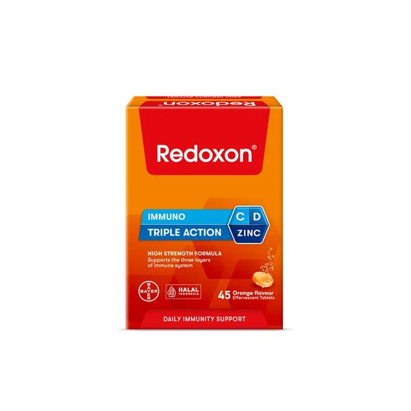 [mobileaid] Redoxon Triple Action Orange 45 Tablets [LOCAL SG DELIVERY]